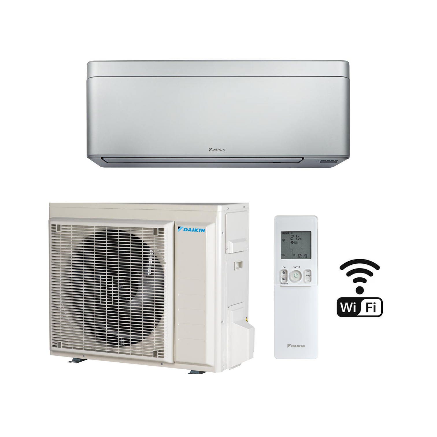 Daikin Stylish stříbrná 4,2kW